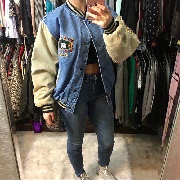 Disney Jackets & Blazers - Mickey Mouse bomber jacket